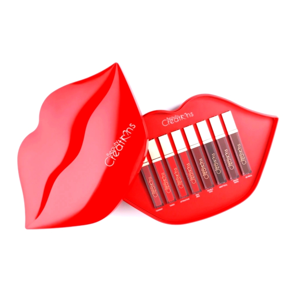 8 piece beauty creations lip set